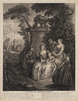 TvB G 5317
<br/>
Het mooie bloemenmeisje
<br/>
<em>Filloeul, Pierre (werkz. 1730-1750)</em>